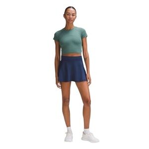 Lululemon Swiftly Tech High-Rise Skirt *Tennis- Navy Blue- Small 6